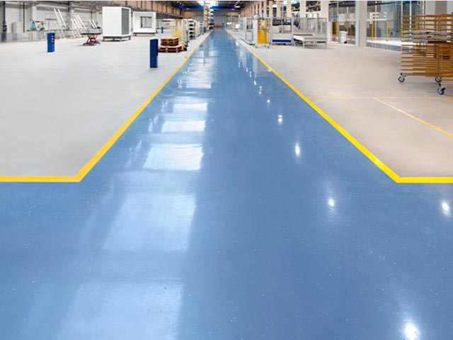 Coating vloer - BVL Gietvloeren